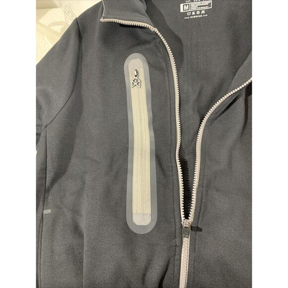 Rawgear Raw Gear Black Gray Jacket Mens Size M Zip Hoodie - Picture 7 of 7